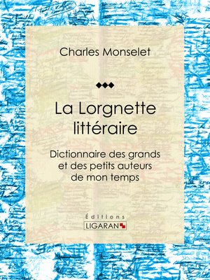 cover image of La Lorgnette littéraire